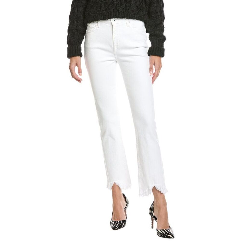 Simkhai Womens River Core High Rise Straight, White